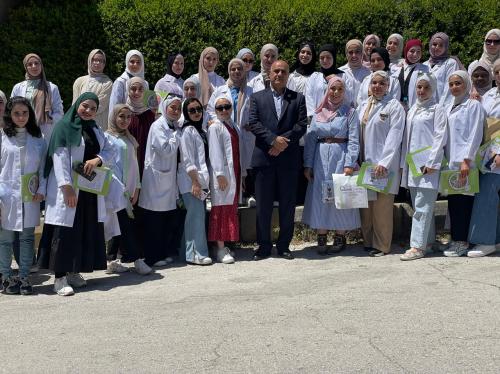 وفد من جامعة الزرقاء يزور المركز العربي الطبي والمركز الوطني للتغذية | خارج المستطيل الأبيض